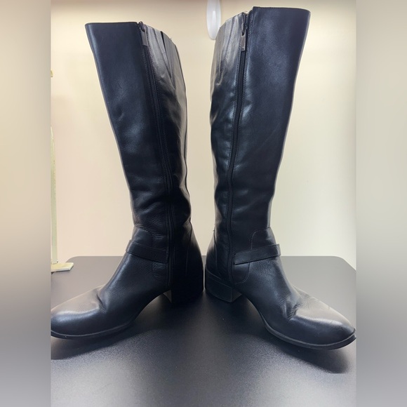 Bandolino Leather Riding Boots Size 9 1/2 M - Picture 3 of 10